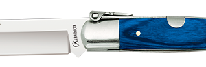 ΣΟΥΓΙΑΣ Albainox penknife. BLUE stamina.Blade 9.00cm, 01100