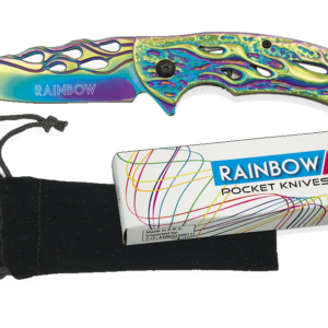 ΣΟΥΓΙΑΣ ALBAINOX, RAINBOW FOS FLAMES, 8cm, 18288-A
