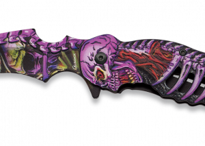 ΣΟΥΓΙΑΣ Albainox Skull 2 pocket knife. Blade 9.5, 18697