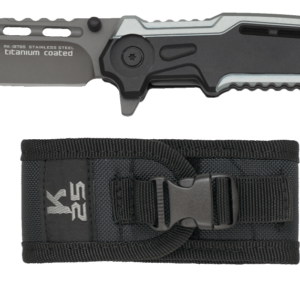 Σουγιάς K25 Tactical folding knife. Grey/noir