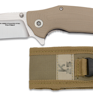 ΣΟΥΓΙΑΣ K25 knife, CNC G.10 Coyote, 18850