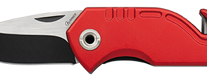 ΣΟΥΓΙΑΣ Albainox black penknife. Drilled screw, 5.70cm, Red, 18853