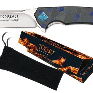 ΣΟΥΓΙΑΣ TOKISU D2 penknife. Carbon fiber-G.10, 6.80cm, 18873