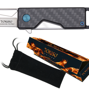 ΣΟΥΓΙΑΣ TOKISU penknife. Carbon fiber-G10, 4,00cm, 18874