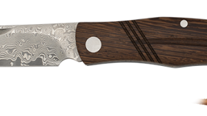 ΣΟΥΓΙΑΣ ALBAINOX Wenge Damasc pocket knife, Blade 8 cm