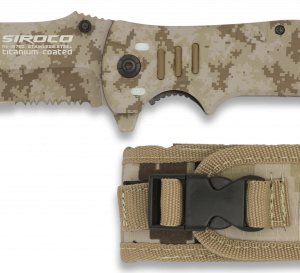 ΣΟΥΓΙΑΣ K25, Tactical pocket knife K25 SIROCO desert, 19760