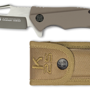 Σουγιάς K25 tactical pocket knife. Coyote G10, 25001