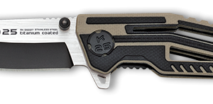 ΣΟΥΓΙΑΣ K25 Coyote Penknife. Carbon fiber effect, 25007