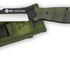 ΣΟΥΓΙΑΣ K25, Green G10 pocket knife. Blade 13 cm, 25015