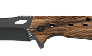ΣΟΥΓΙΑΣ ALBAINOX, zebra wood pocket knife. Bl 8.8, 25041