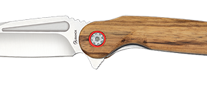 ΣΟΥΓΙΑΣ ALBAINOX, zebra wood pocket knife. B. 8.8cm, 25045