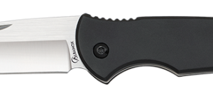 ΣΟΥΓΙΑΣ ALBAINOX, black aluminium pocket knife, 25090