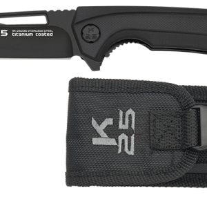 Σουγιάς K25 tactical penknife. Black G10, 25236