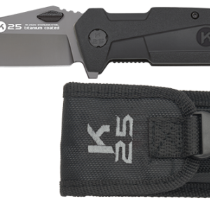 Σουγιάς K25 rubber pocket knife. Titanium coated, 25241