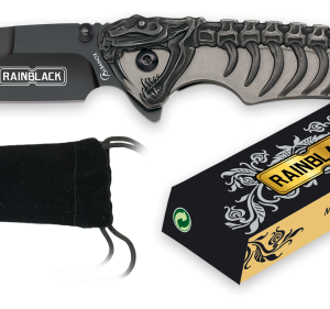 ΣΟΥΓΙΑΣ ALBAINOX, Rainblack Snake Skeleton penknife, 25344