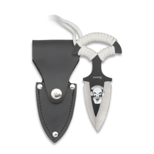 ΜΑΧΑΙΡΙ ALBAINOX Skull knife. ABS sheath. Bl 6.5, 32452