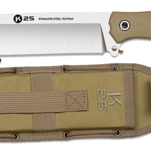 Μαχαίρι K25 G10/CNC machete. Coyote. Blade 22,00cm, 32670