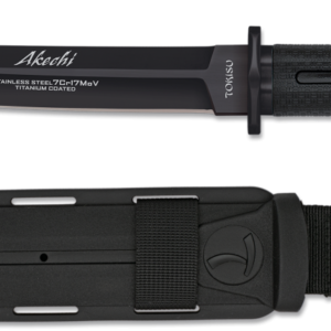 ΜΑΧΑΙΡΙ TOKISU, Akechi black knife, Blade 19.4 cm, 32697