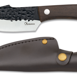 ΜΑΧΑΙΡΙ Albainox wenge wood knife. Blade 10.5 cm, 32708