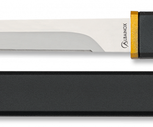 Μαχαίρι ALBAINOX, straight knife. Fiber sheath, blade 11.7cm, 32710