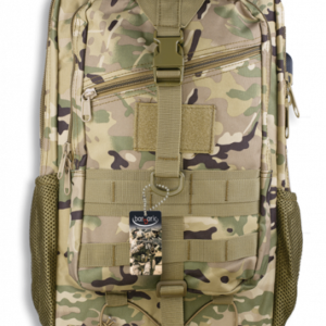 Σακίδιο πλάτης BARBARIC 34906-CP. USB connector. 38LT, 600D, Coyote