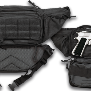 Τσαντάκι Multifunction BARBARIC, fanny pack for gun. Black, 34984