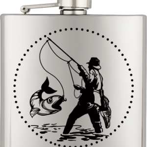 ΥΔΡΟΔΟΧΕΙΟ - ΦΛΑΣΚΙ Barbaric stainless hip flask. 6 Oz-ΨΑΡΑΣ, 40122GR290