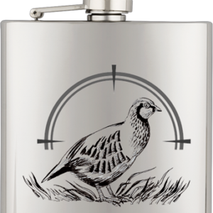 ΥΔΡΟΔΟΧΕΙΟ - ΦΛΑΣΚΙ Barbaric stainless hip flask. 6 Oz-ΠΕΡΔΙΚΑ, 40122GR4225