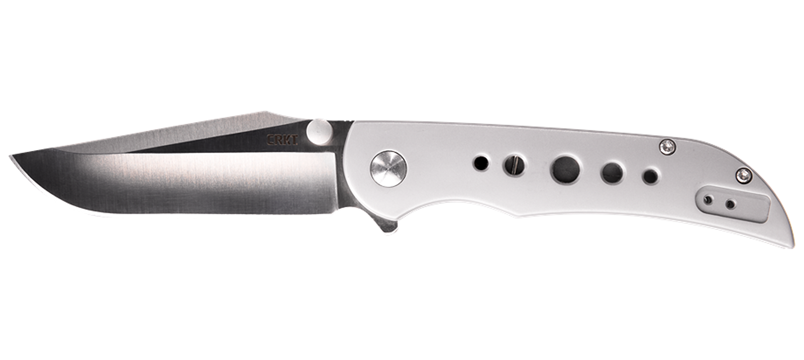 CRKT Oxcart Silver