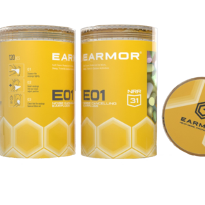 ΩΤΟΑΣΠΙΔΕΣ EARMOR E01, Βύσμα Αφρώδους Υλικού, Διάφορα Χρώματα, (Κουτί 120 τεμ.)