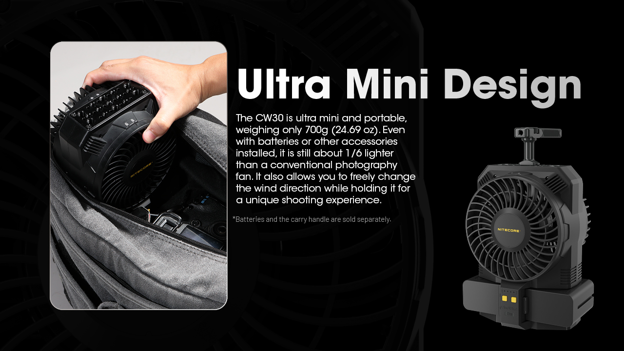 CineWind Photography Fan, CW30 - Image 3
