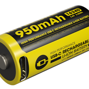 ΜΠΑΤΑΡΙΑ NITECORE 16340 / 950mAh / USB-C / NL169R (τιμή τεμαχίου)