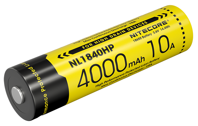 ΜΠΑΤΑΡΙΑ NITECORE 18650 / 4000mAh (τιμή τεμαχίου), NL1840HP