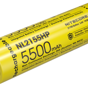 ΜΠΑΤΑΡΙΑ NITECORE 21700 / 5500mAh (τιμή τεμαχίου), NL2155HP