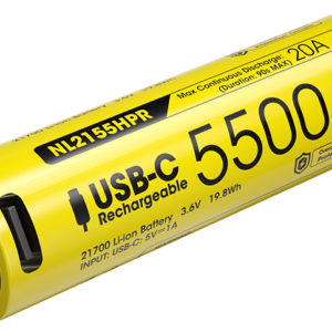ΜΠΑΤΑΡΙΑ NITECORE 21700 / 5500mAh (τιμή τεμαχίου), NL2155HPR