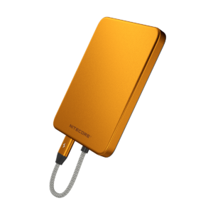 POWER BANK NITECORE POCKET 5, 5000ma Ultra Thin Aluminium body, Orange