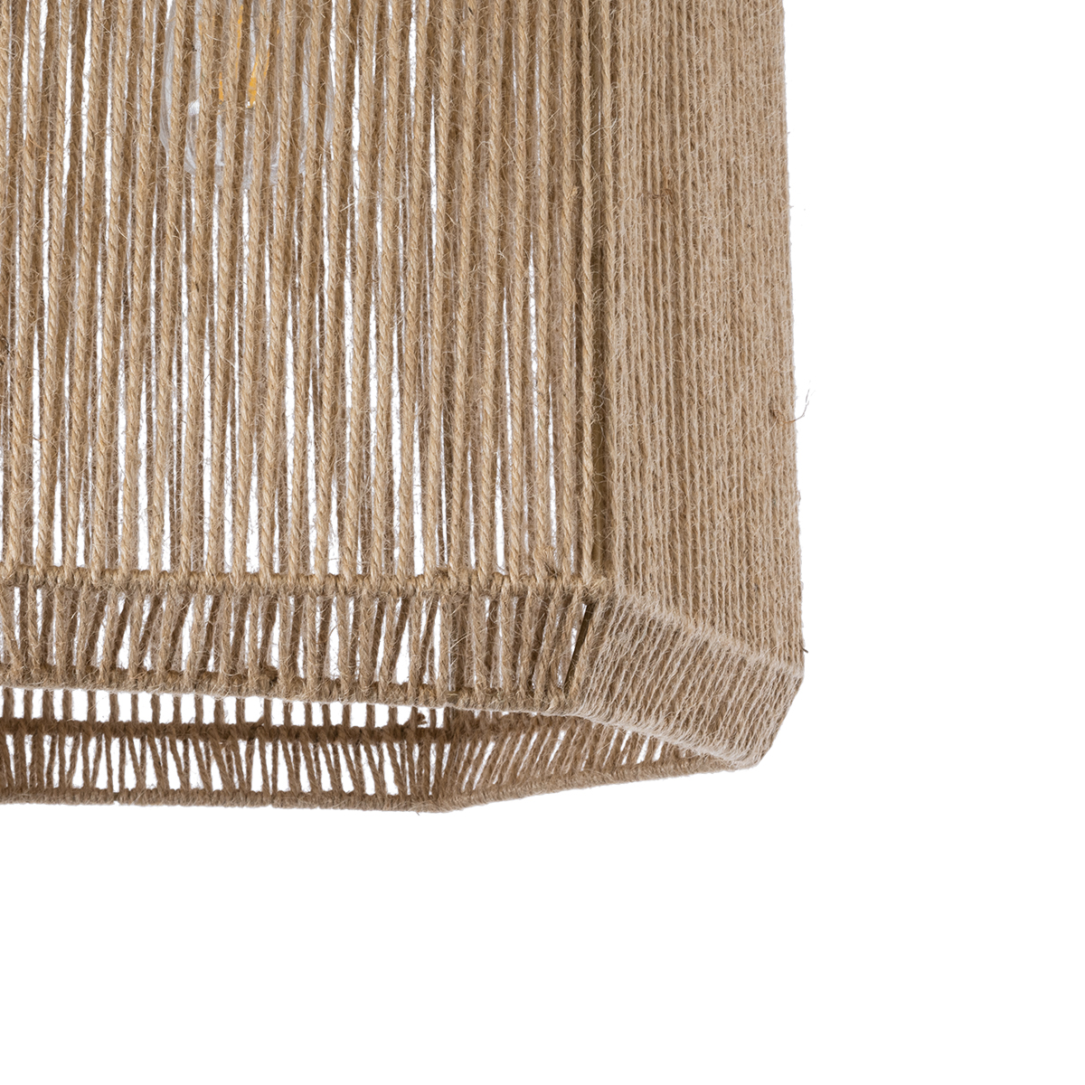 GLOBOSTAR® CAYMAN 00519 Boho Κρεμαστό Φωτιστικό Οροφής με Ντουί 1 x E27 AC 220-240V IP20 - Μπεζ - Μ40 x Π40 x Υ40cm - Image 8