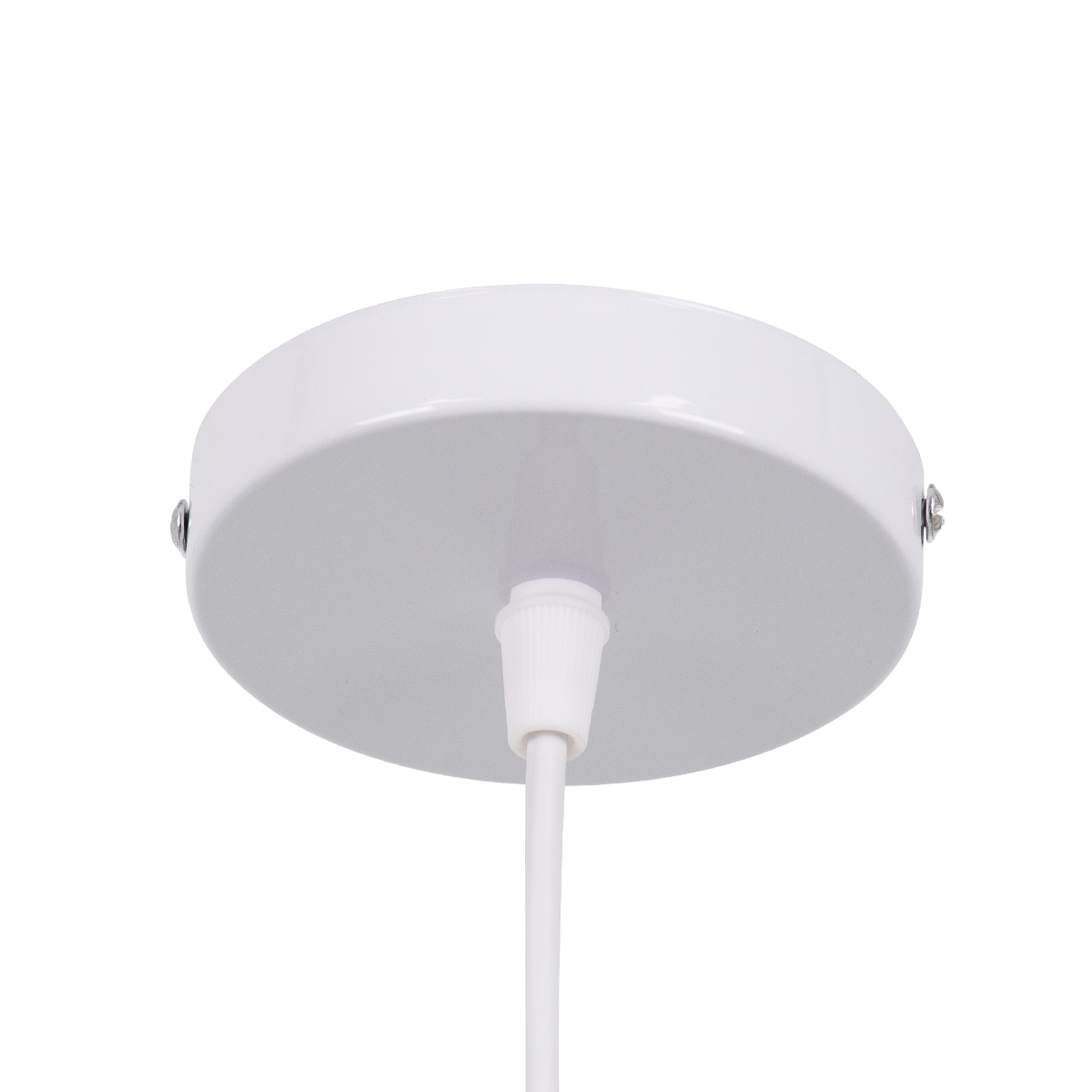 GLOBOSTAR® SANTOR 00728 Boho Κρεμαστό Φωτιστικό Οροφής με Ντουί 1 x E27 AC 220-240V IP20 - Λευκό & Μπλε - Μ30 x Π30 x Υ30cm - Image 7