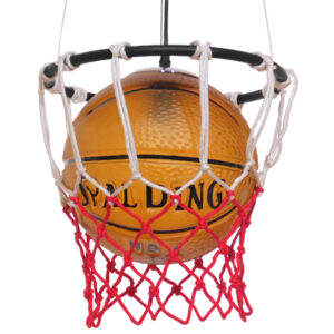 GLOBOSTAR® NBA 01027 Μοντέρνο Κρεμαστό Φωτιστικό Οροφής με Ντουί 1 x E27 AC 220-240V IP20 - Πορτοκαλί & Κόκκινο - Μ32 x Π32 x Υ58cm