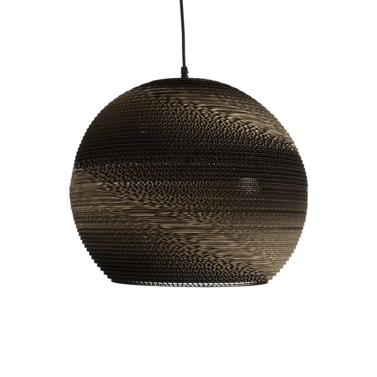 GLOBOSTAR® SANTORINI 01289 Boho Κρεμαστό Φωτιστικό Οροφής με Ντουί 1 x E27 AC 220-240V IP20 - Καφέ - Μ40 x Π40 x Y35cm - Image 5