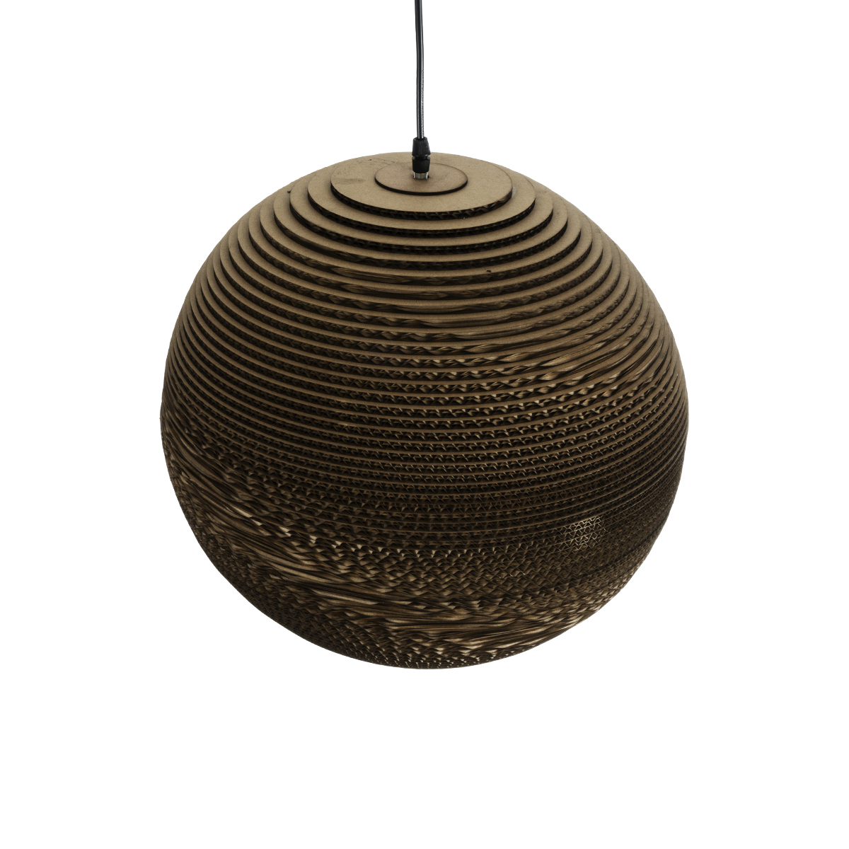 GLOBOSTAR® SANTORINI 01289 Boho Κρεμαστό Φωτιστικό Οροφής με Ντουί 1 x E27 AC 220-240V IP20 - Καφέ - Μ40 x Π40 x Y35cm - Image 7