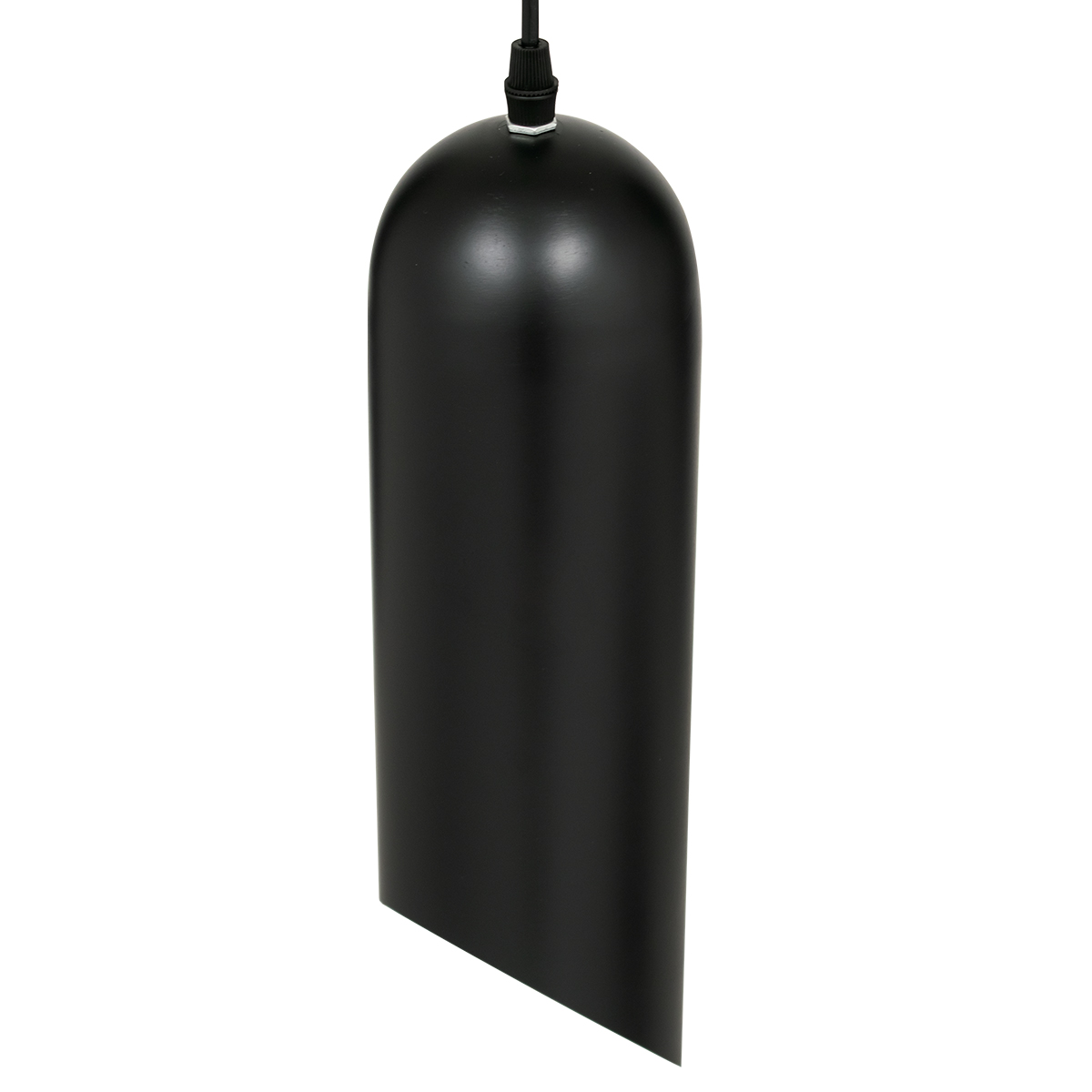 GLOBOSTAR® CARSON 01527 Μοντέρνο Κρεμαστό Φωτιστικό Οροφής με Ντουί 1 x E27 AC 220-240V IP20 - Μαύρο & Χρυσό - Μ10 x Π10 x Υ38cm - Image 6