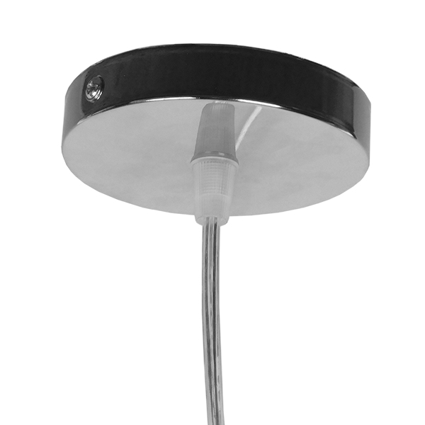 GLOBOSTAR® SASSO 01602 Boho Κρεμαστό Φωτιστικό Οροφής με Ντουί 1 x E27 AC 220-240V IP20 - Καφέ - Μ50 x Π50 x Y23cm - Image 7