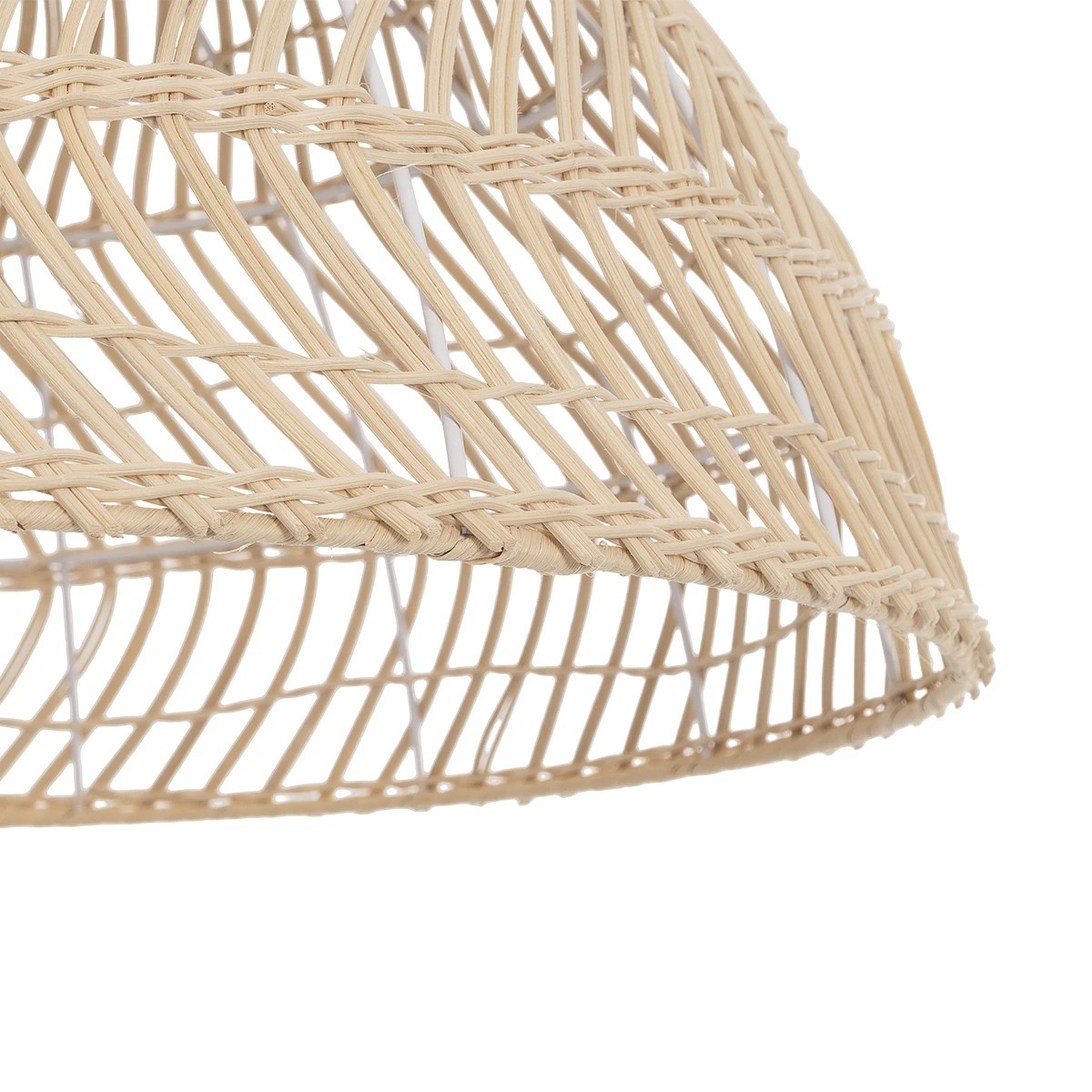 GLOBOSTAR® COMORES 01728 Boho Κρεμαστό Φωτιστικό Οροφής με Ντουί 1 x E27 AC 220-240V IP20 - Μπεζ - Μ60 x Π60 x Y30cm - Image 8