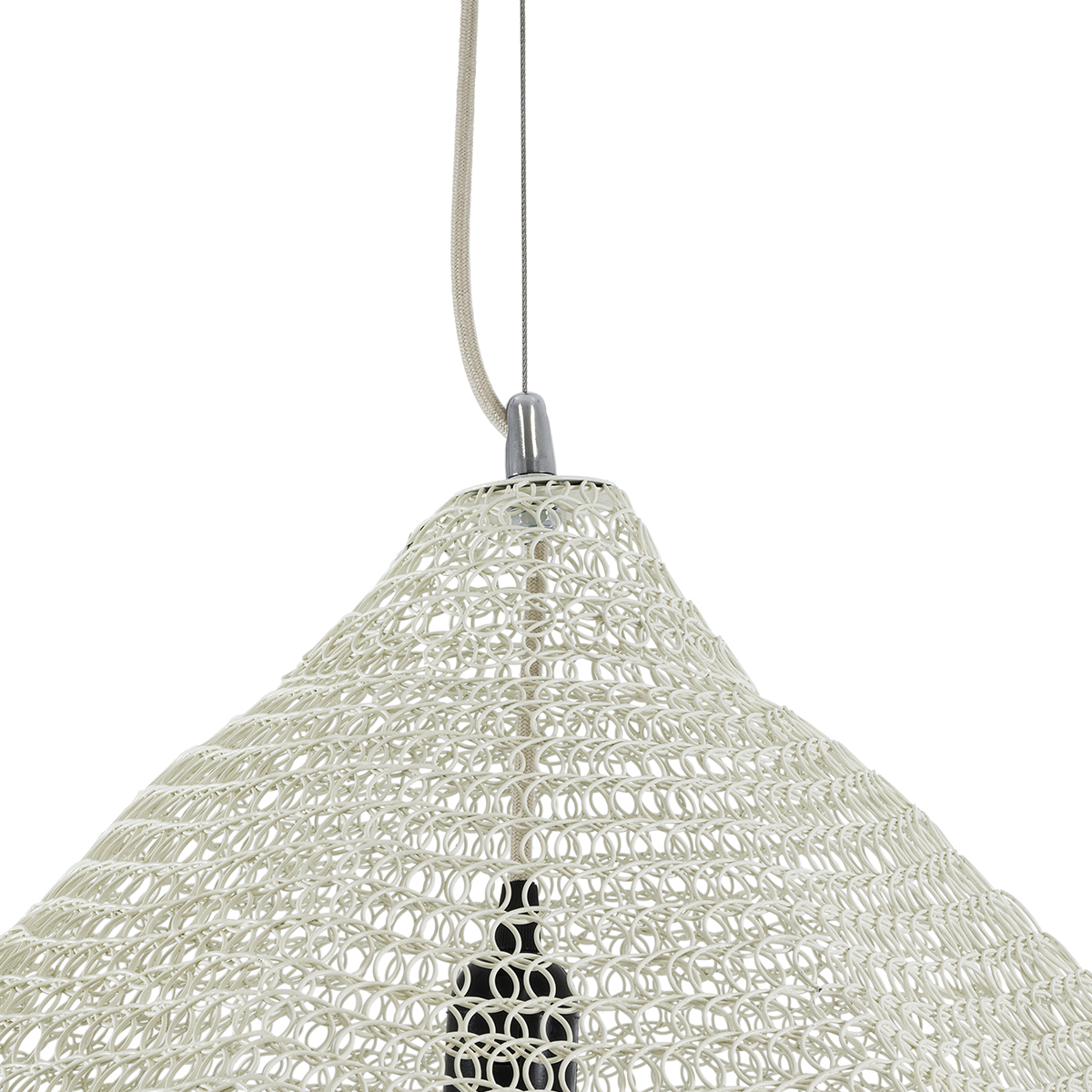 GLOBOSTAR® KENTUCKY 01865 Vintage Κρεμαστό Φωτιστικό Οροφής με Ντουί 1 x E27 AC 220-240V IP20 - Μπεζ - Μ60 x Π60 x Υ50cm - Image 8