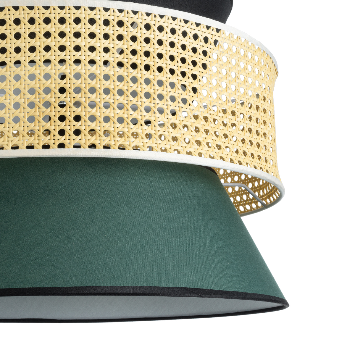 GLOBOSTAR® SAIGE 01916 Boho Κρεμαστό Φωτιστικό Οροφής με Ντουί 1 x E27 AC 220-240V IP20 - Πολύχρωμο - Μ50 x Π50 x Υ36cm - Image 8
