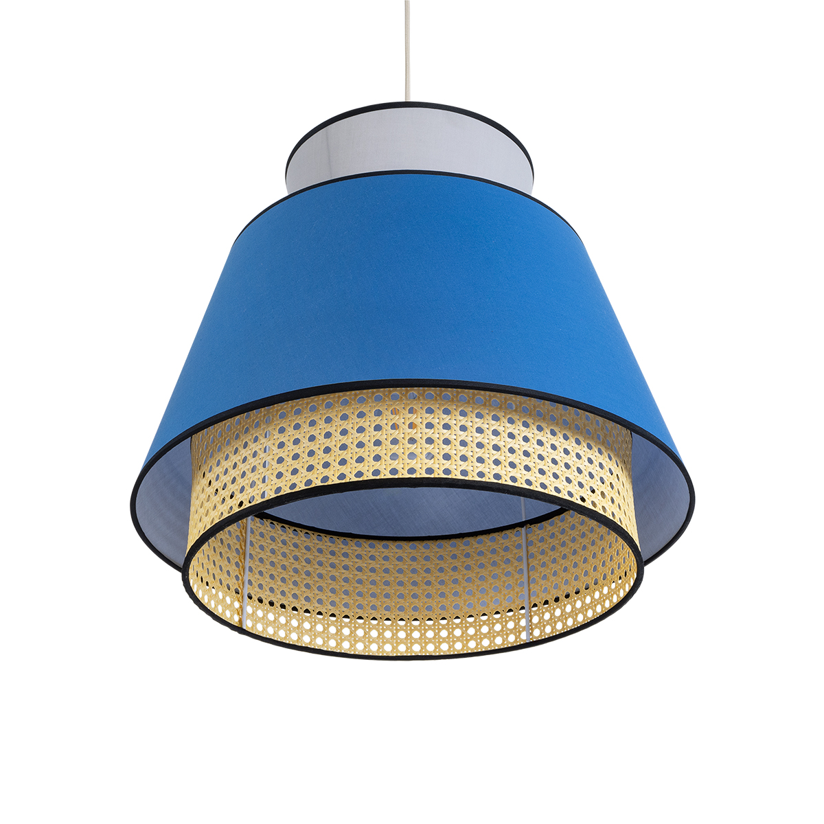 GLOBOSTAR® SAIGE 01918 Boho Κρεμαστό Φωτιστικό Οροφής με Ντουί 1 x E27 AC 220-240V IP20 - Πολύχρωμο - Μ50 x Π50 x Υ45cm - Image 6