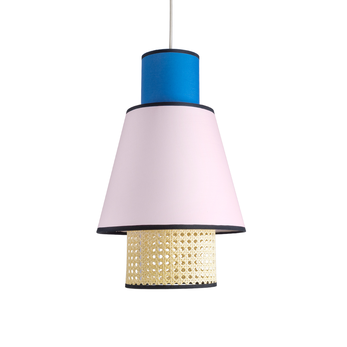 GLOBOSTAR® SAIGE 01921 Boho Κρεμαστό Φωτιστικό Οροφής με Ντουί 1 x E27 AC 220-240V IP20 - Πολύχρωμο - Μ30 x Π30 x Υ48cm - Image 5