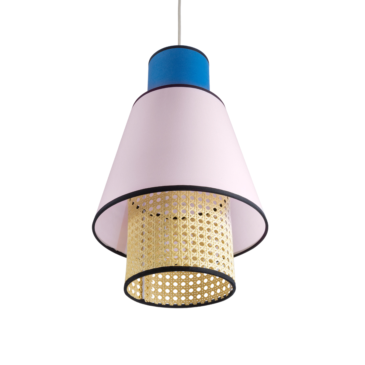GLOBOSTAR® SAIGE 01921 Boho Κρεμαστό Φωτιστικό Οροφής με Ντουί 1 x E27 AC 220-240V IP20 - Πολύχρωμο - Μ30 x Π30 x Υ48cm - Image 6