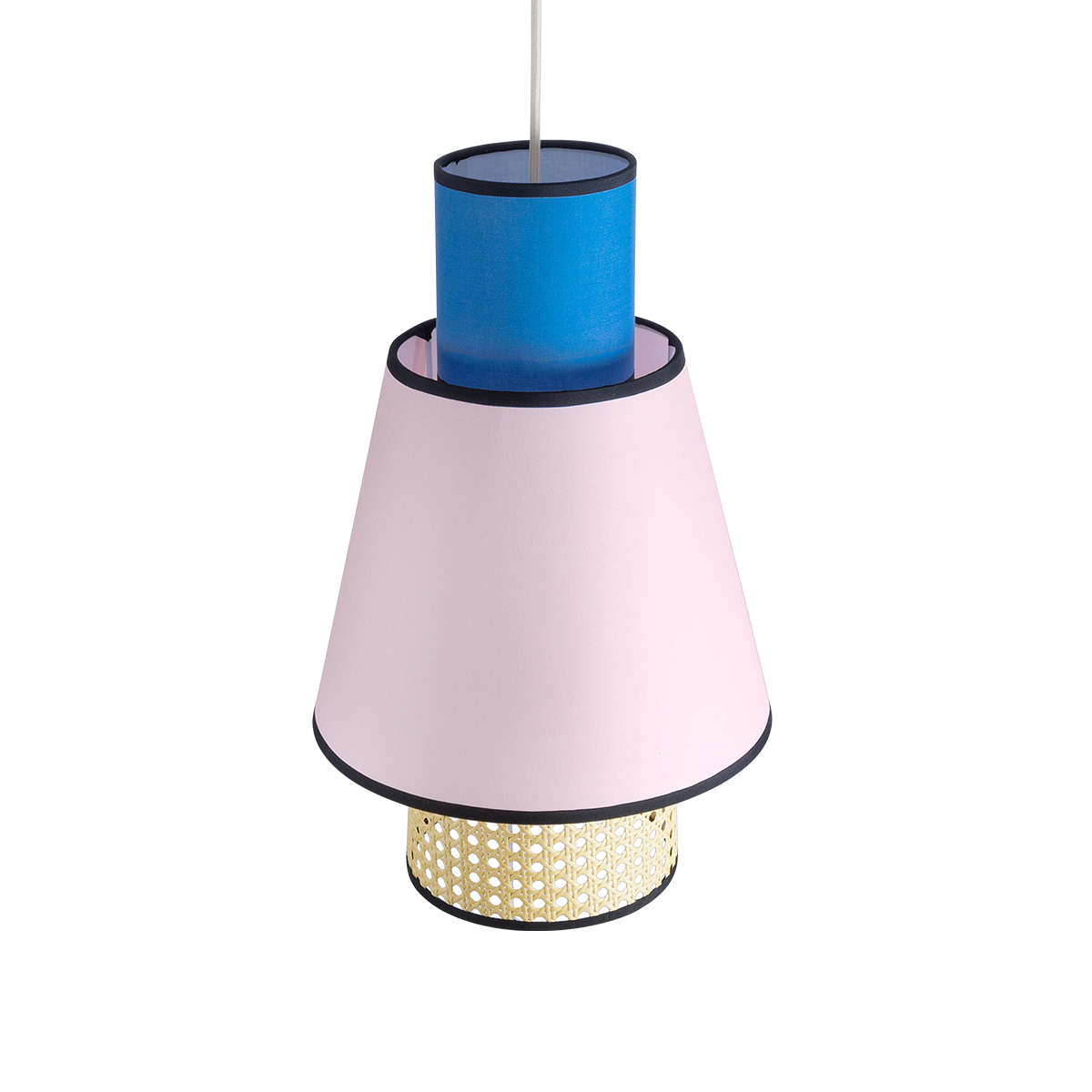 GLOBOSTAR® SAIGE 01921 Boho Κρεμαστό Φωτιστικό Οροφής με Ντουί 1 x E27 AC 220-240V IP20 - Πολύχρωμο - Μ30 x Π30 x Υ48cm - Image 7